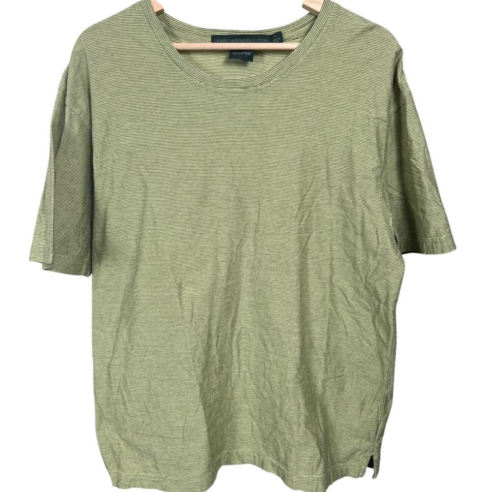 Marshall Field's Double Mercerized Cotton Size Large 100% Green